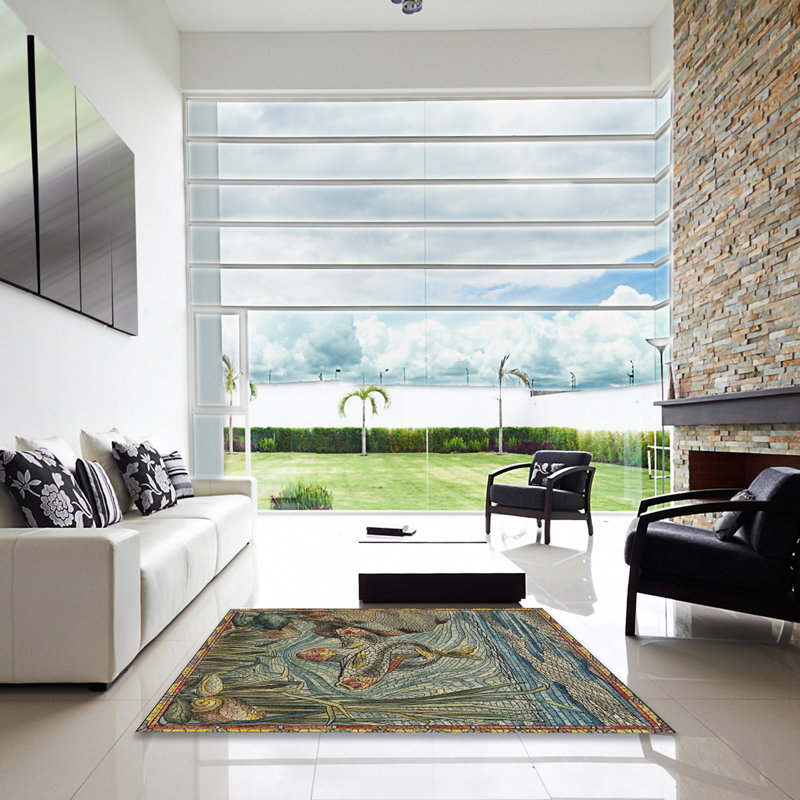 Overholt Indoor Rug, Square 5'