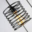 Nikki 1 - Light Black Drum Pendant