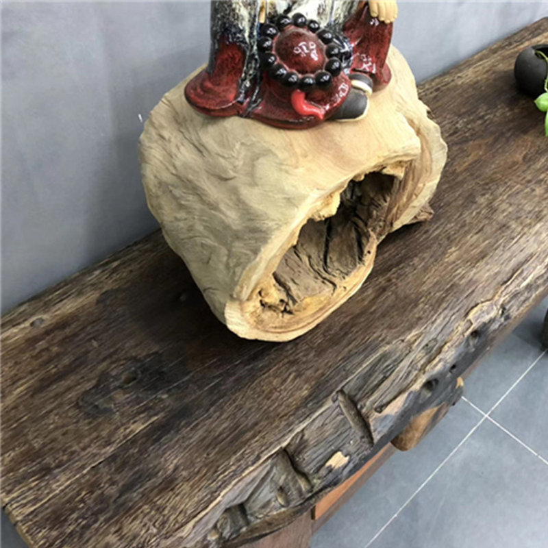 Retro Solid Old Shipwood Hallway Table