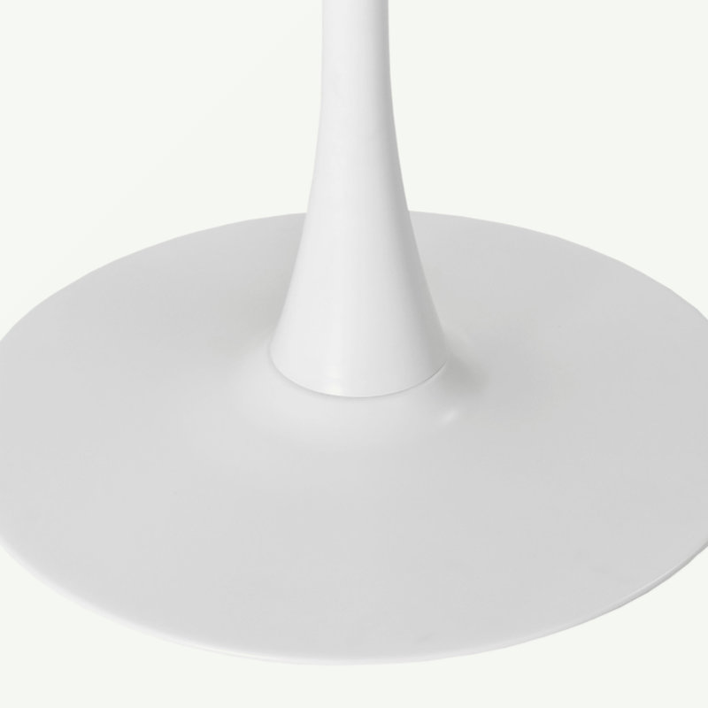 Table de salle à manger VEMSTKOJ, Blanc, H 28,74 po x L 31,5 po x l 31,5 po, Blanc