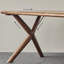 Walnut all solid wood dining table-107856708