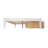 Kindig Solid Wood Platform Bed with Panel Footboard and Storage Drawers-34932268-104230126
