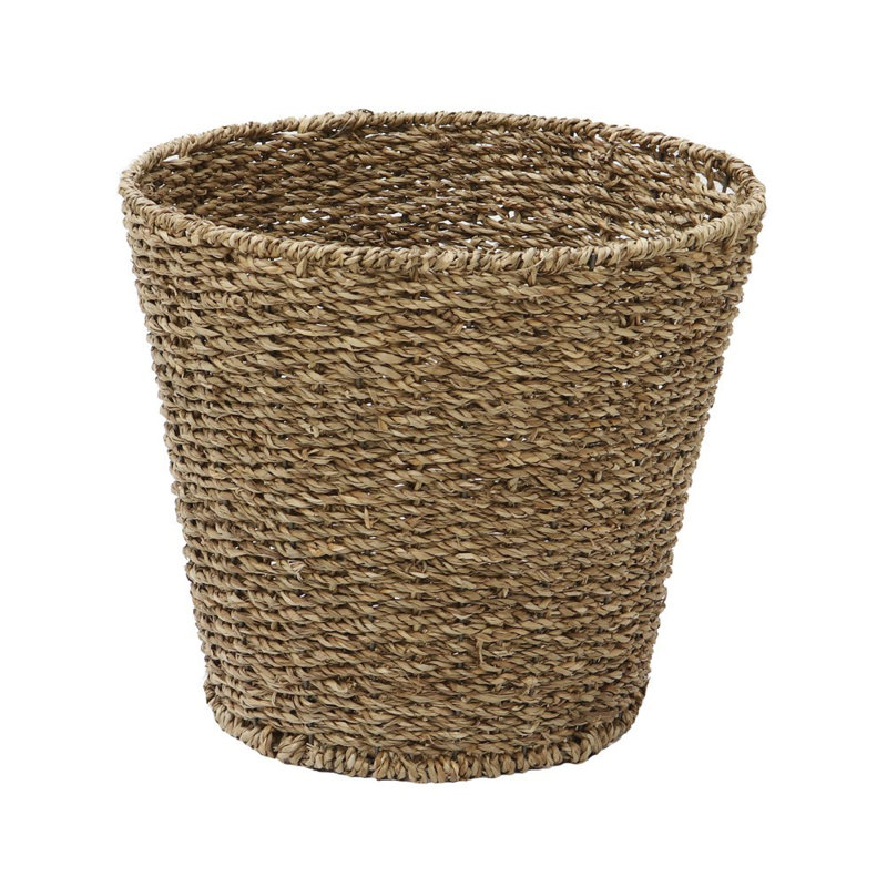 JVL Seagrass Decorative Bin