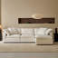 Canapés modulaires 3 places et 1 repose-pieds-208049345