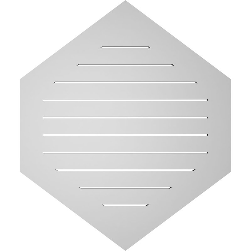 Pente verticale verticale en uréthane 9 pi, H 1 po x l 32 po x L 38 po