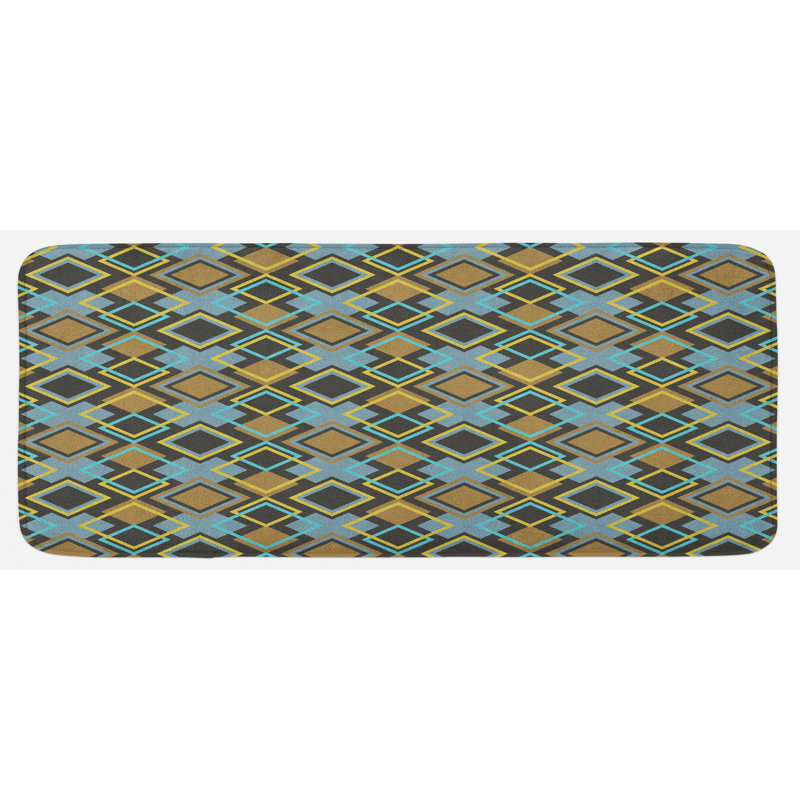 Rustic Synthetic Kitchen Mat