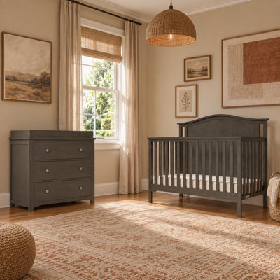 Hampton Arch Top 2-Piece Nursery Furniture Set