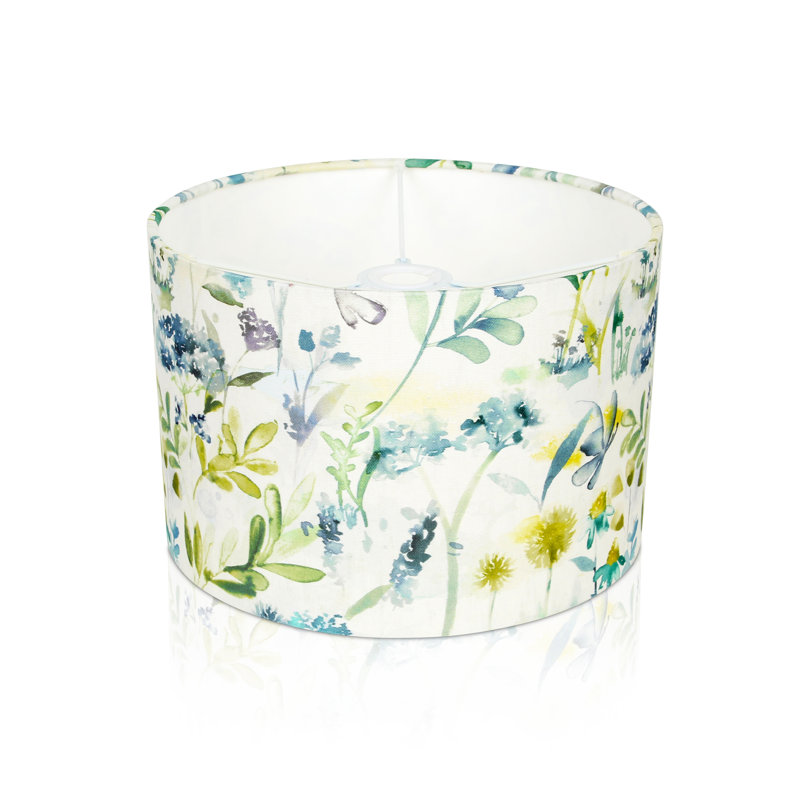 Cotton Drum Lamp Shade ( Screw On ), 17.8cm H x 35.6cm W x 35.6cm D