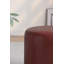 30cm Small Round Faux Leather Upholstered Ottoman-1061551658