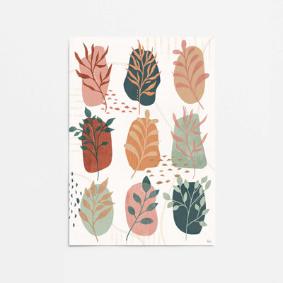 Whispering Leaves I Print dans un cadre