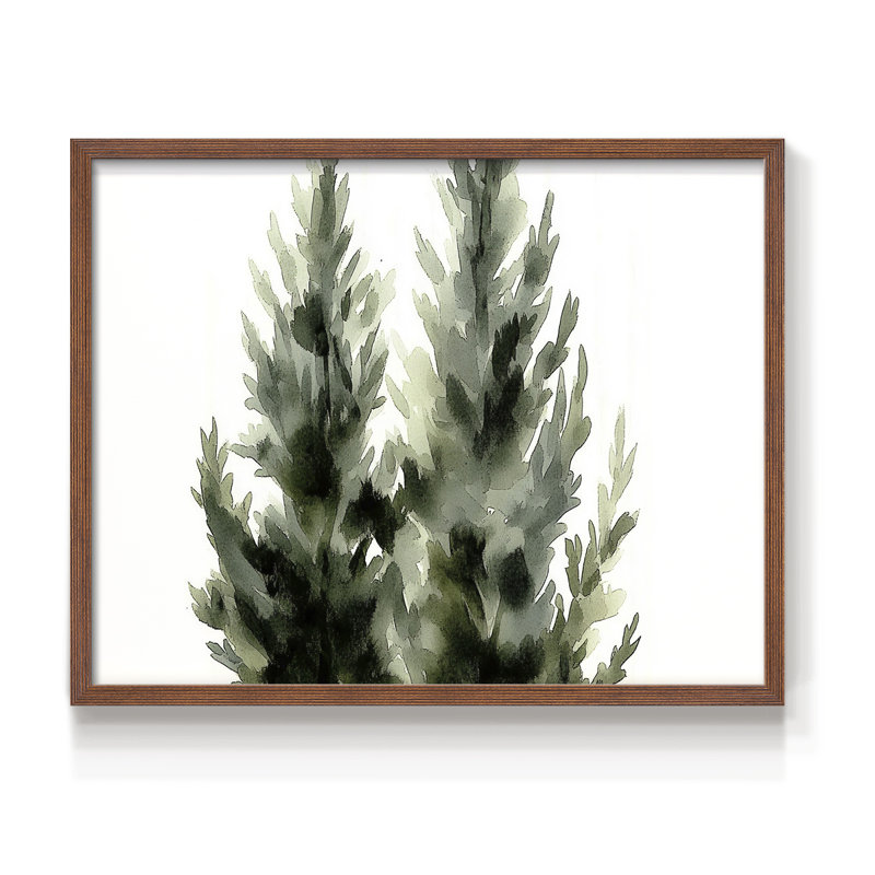 Art de Noël - XXII - Reproduction encadrée - Restickable, H 8 po x l 10 po, Noyer