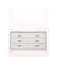 Commode de style moderne avec finition blanche-406509963
