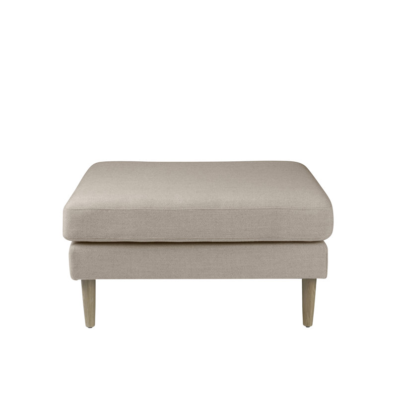 Firhoj Square Ottoman, Beige