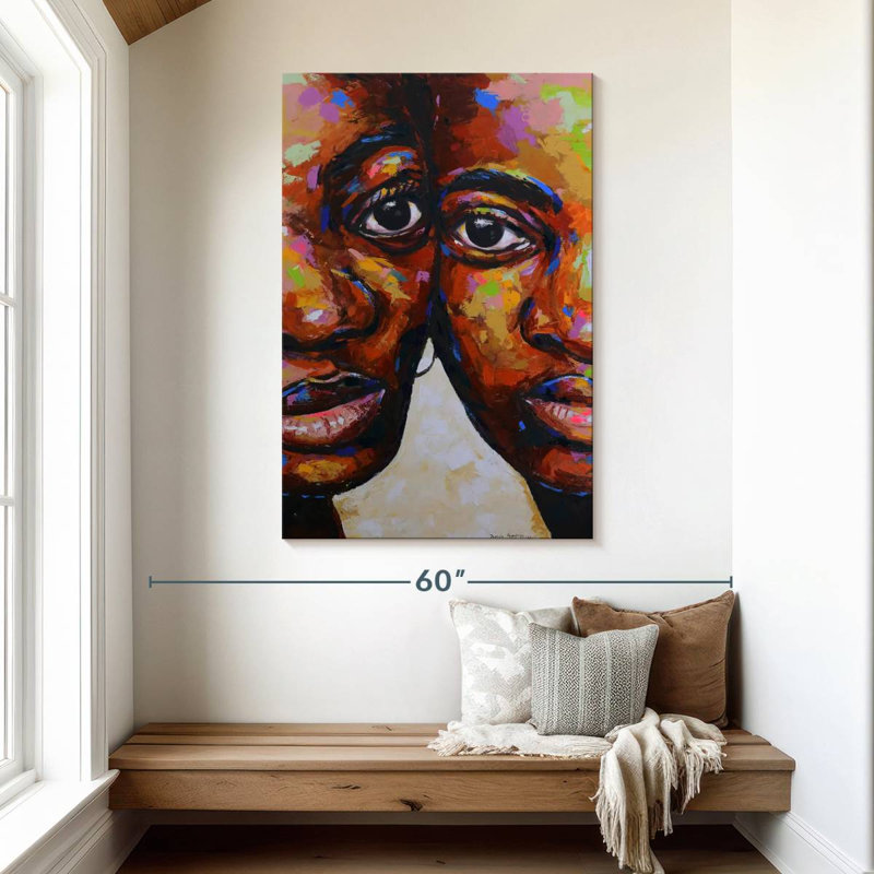 Amour inconditionnel I, H 48 po x l 32 po