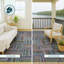 Tapis géométrique intérieur / extérieur lavable à la machine Chantille ACN2803-1353908855-1353908850