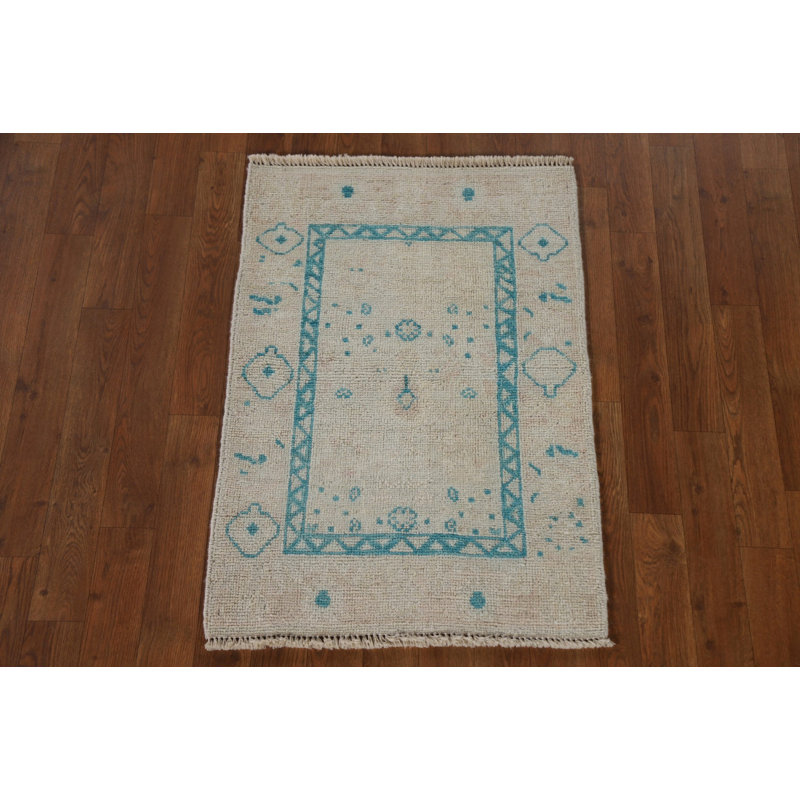 Tapis teint à la main Oushak