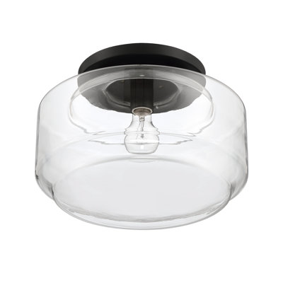 Peri Glass Semi Flush Mount