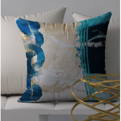 Housse de coussin décorative carrée « Treat »