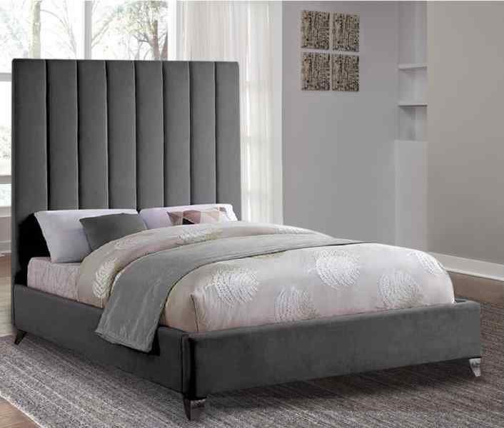 Upholstered Bed, Super King (6'), Steel