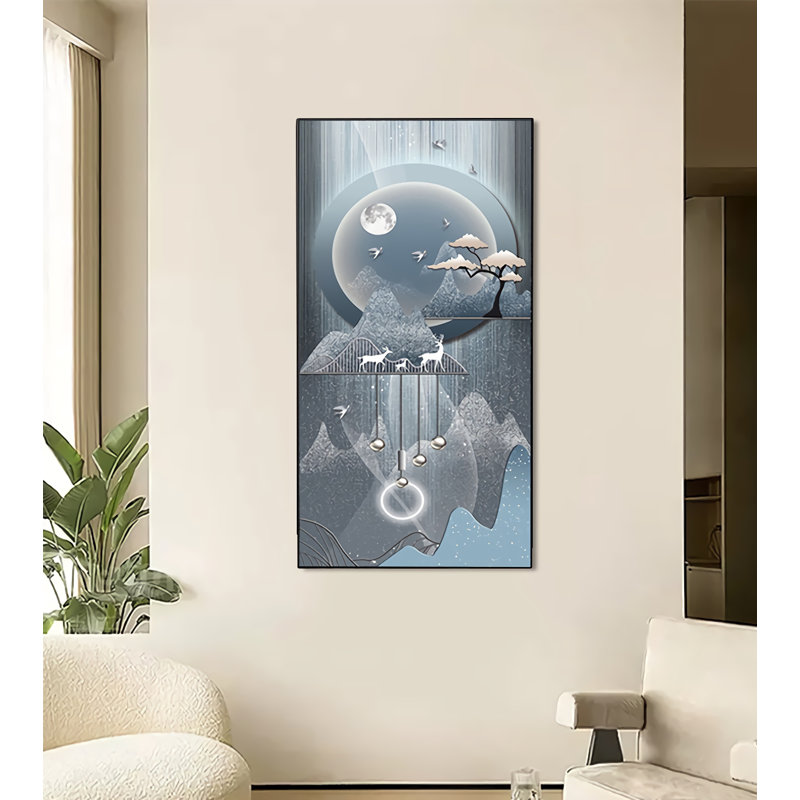 Framed On Paper Print, 39.37" H x 19.68" W x 2.75" D