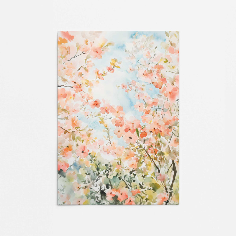 «Blossoms in Spring Light III», reproduction imprimée, H 14 po x l 11 po