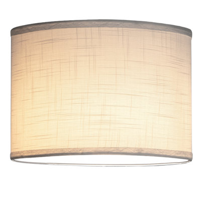 9'' H Linen Drum Pendant Shade