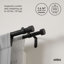 Umbra Cappa Expandable Double Curtain Rod-600183952-600183956