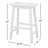 Kirkwood Solid Wood Counter Stool-961715250-1002572900