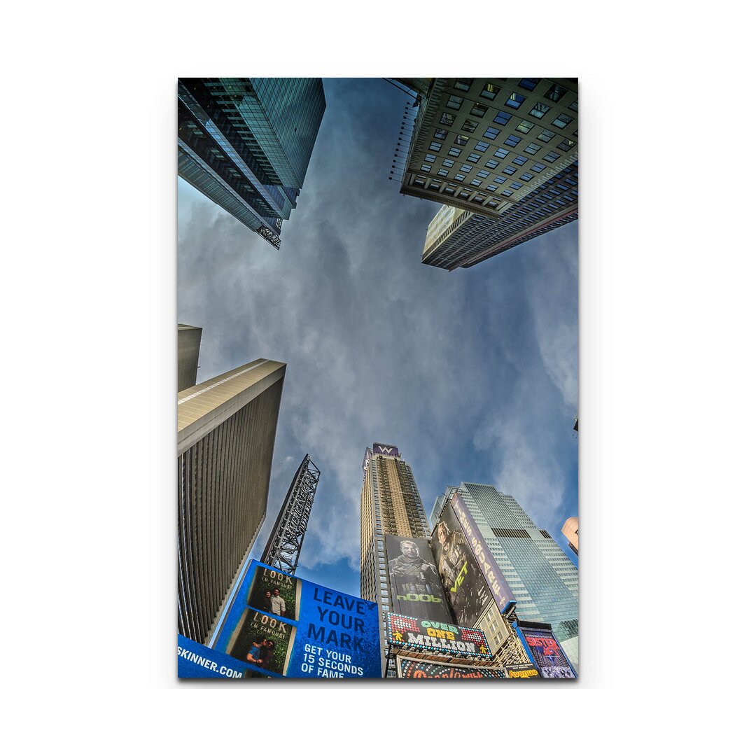 Leinwandbild Wolkenkratzer am Times Square New York City