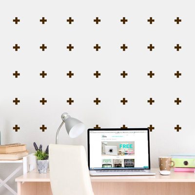 Adhésif décoratif signe plus