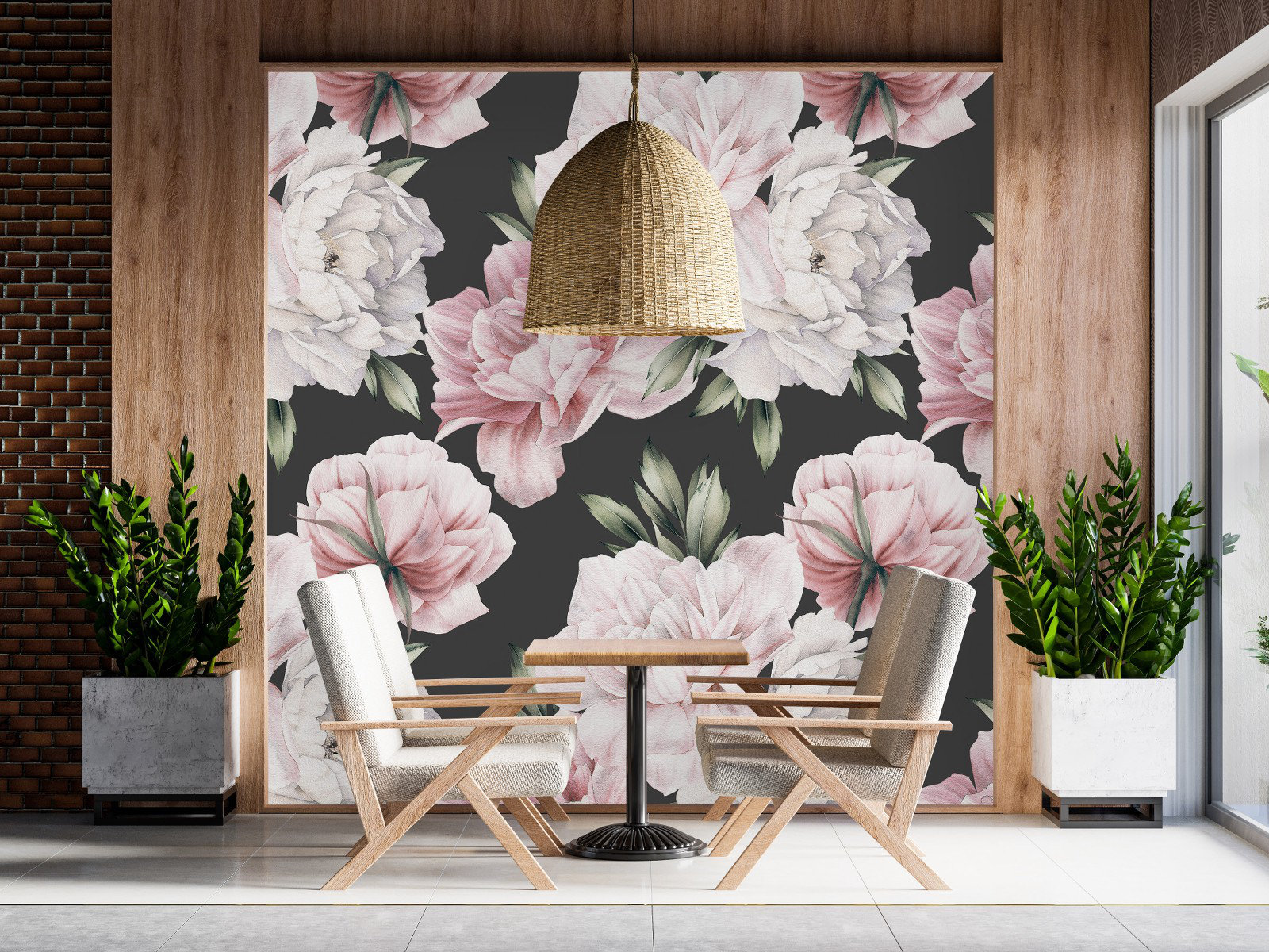 Red Barrel Studio® Floral Wall Mural | Wayfair