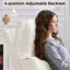 Fauteuil inclinable, oscillant et oscillant moderne de 32 po de largeur avec appui-tête et soutien lombaire-859591601
