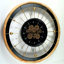 Horloge murale en bois noir The-Gear's