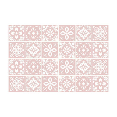 Carreau de terrain pelez et collez en PVC 6 po x 6 po