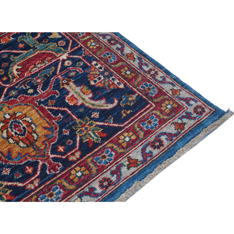 Handmade Wool Oriental Area Rug