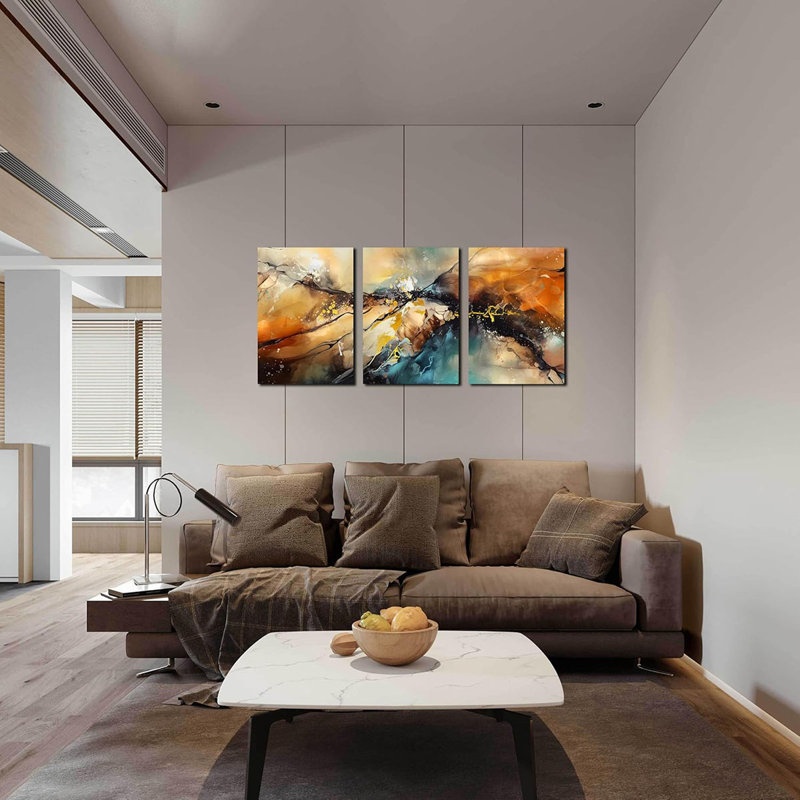 3 Piece Wrapped Canvas Print