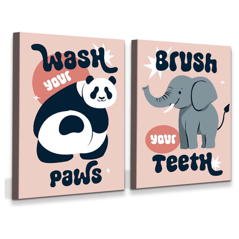 2 Piece Wrapped Canvas Print