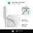 Dual-Flush Elongated One-Piece Toilet with High Efficiency Flush-72242060