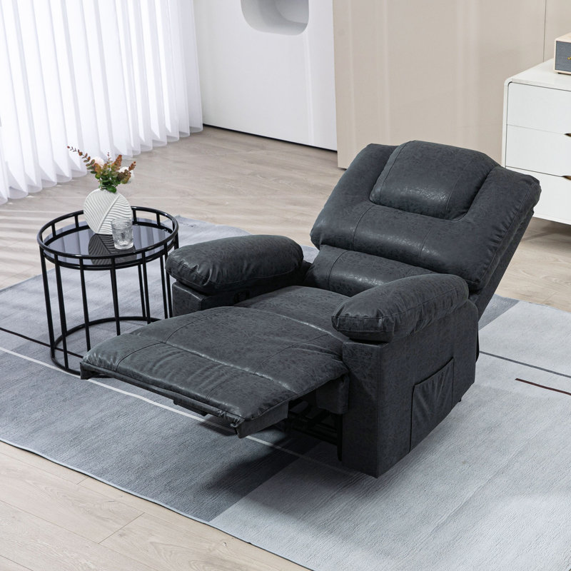 Fauteuil inclinable électrique en cuir Richella