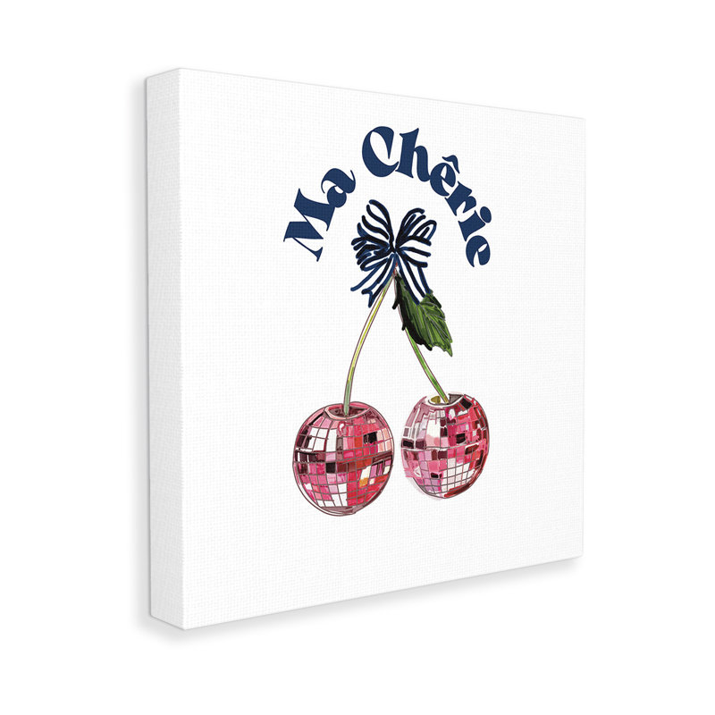 «Ma Cherie French Expression» par Amelia Noyes, H 36 po x l 36 po