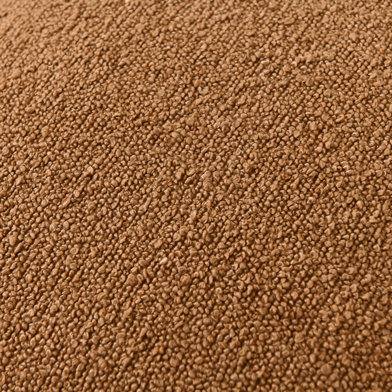Housses de coussin texturées, Jaune terre, Carré 22 po