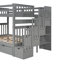 Lit superposé avec tablettes et 6 tiroirs de rangement-1285762406