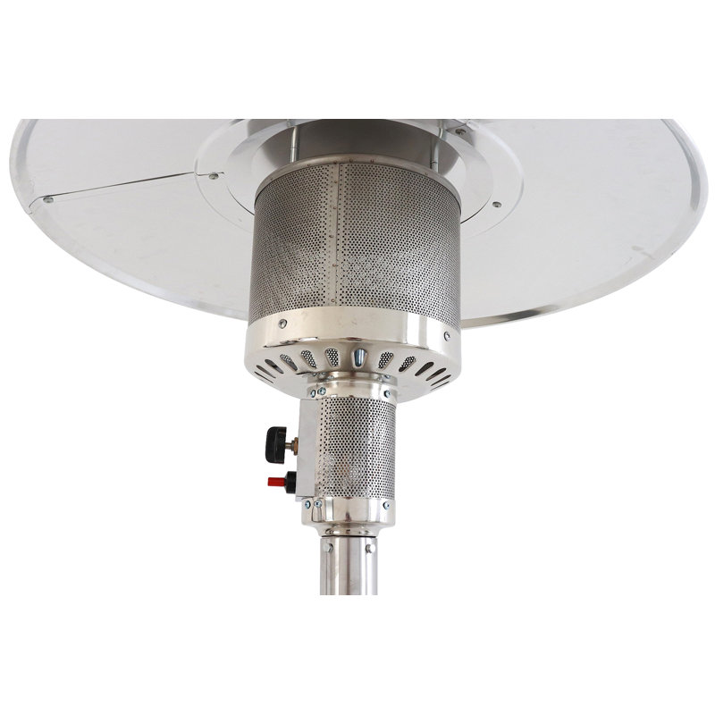 46000 BTU Propane Patio Heater, Natural Gas, 83.6" H x 32.1" W x 32.1" D