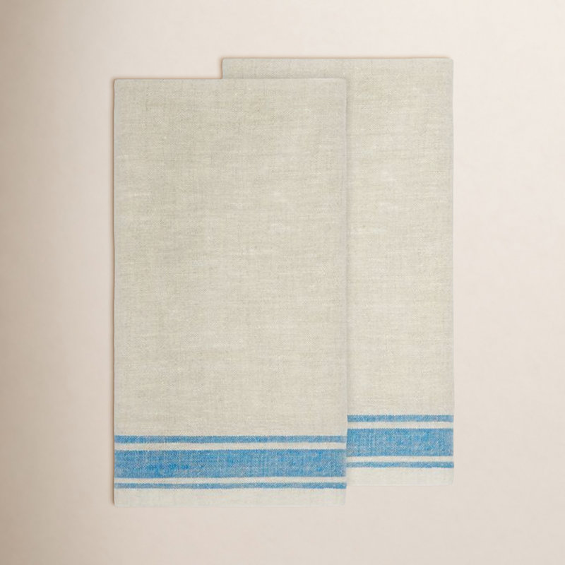 Serviette Gillespie, Bleu
