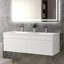 1200mm Double Bathroom Vanity with Integrated Ceramic Basin-123440633