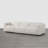 Vince 116.9" W Chenille Power Reclining Wall-Hugger Sofa