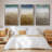 " Printed Acadia I " 3 Piece Art Oil Print-97710205-97710206