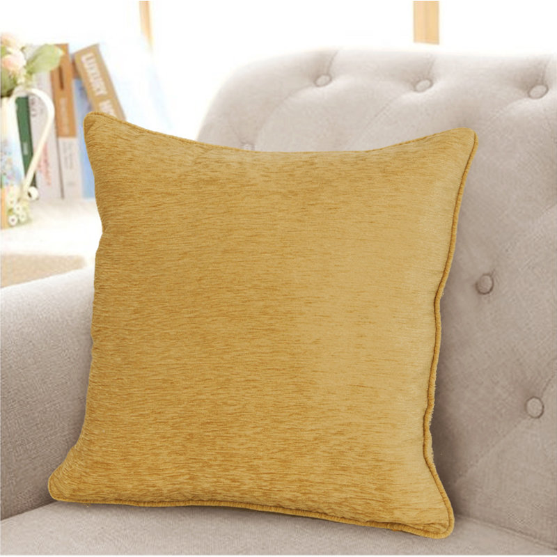 Kandance Square Cushion, Ochre