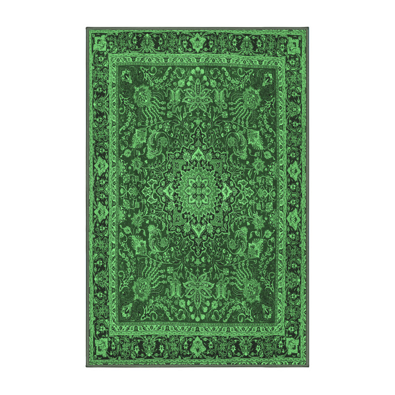Washable Oriental Indoor Rug, Runner 2' x 5'