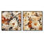 Thatcham - Ensemble de 2 collages floraux carrés-101849076-101849081